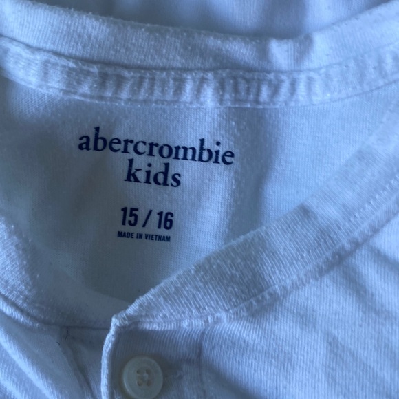 Abercrombie kids white t shirt 15-16 years - Picture 2 of 3
